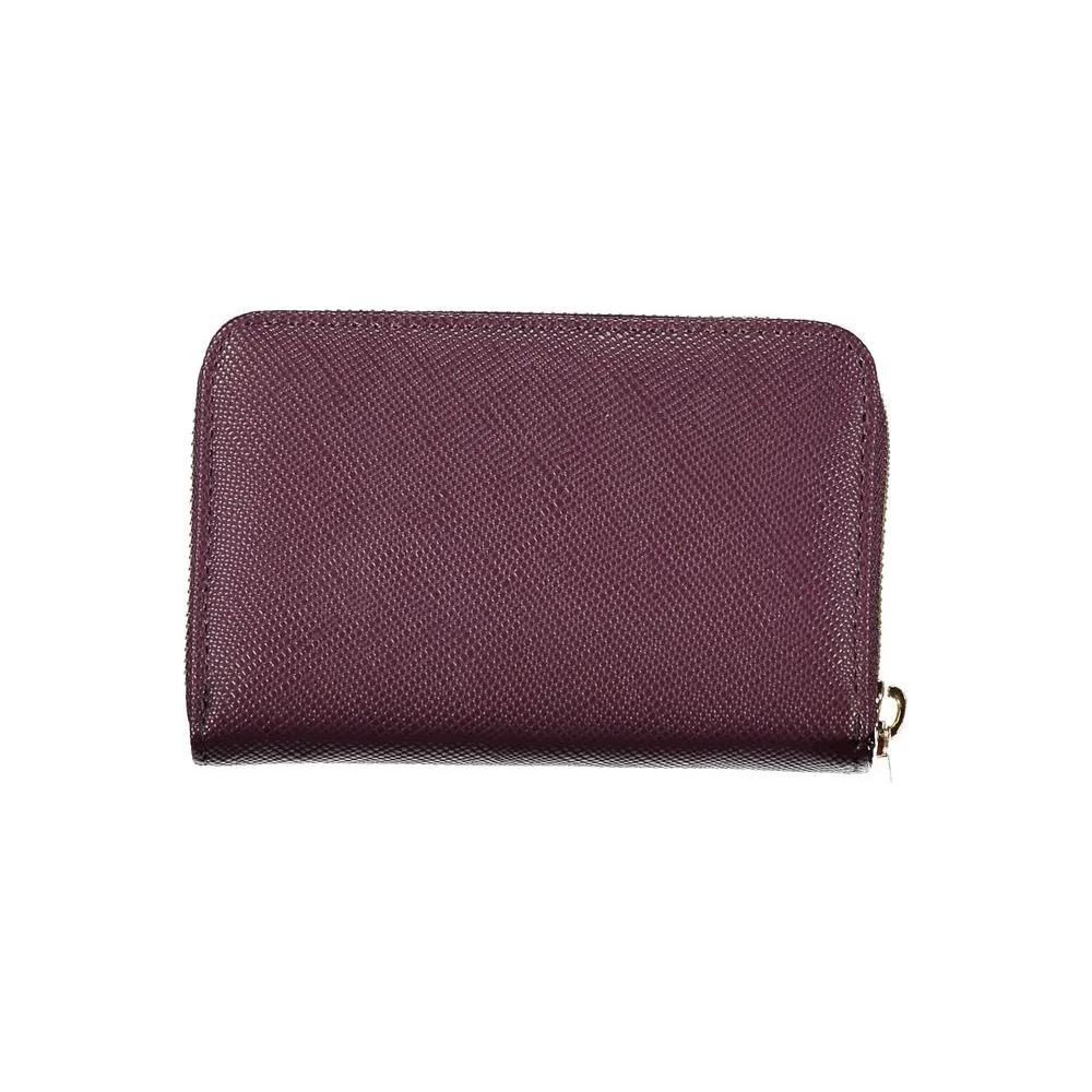 Guess Jeans Elegant Purple Wallet for Stylish Essentials