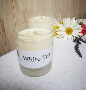 Hand poured soy wax candles & melts. White Tea,