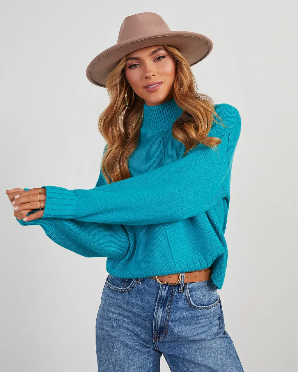 Hannigan Turtleneck Knit Sweater