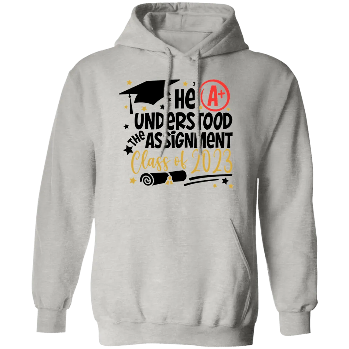 He Understood The Assignment Pullover Hoodie