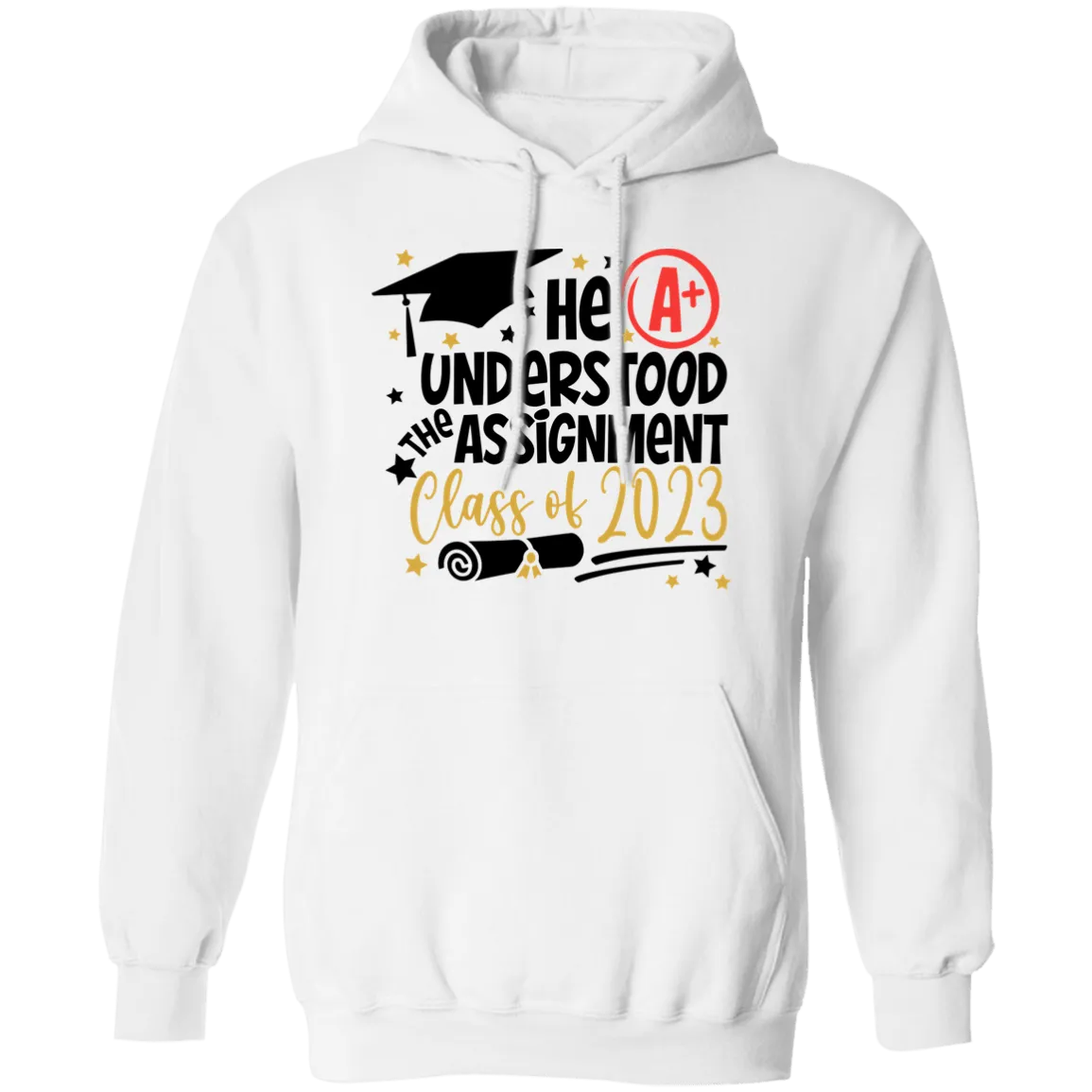 He Understood The Assignment Pullover Hoodie