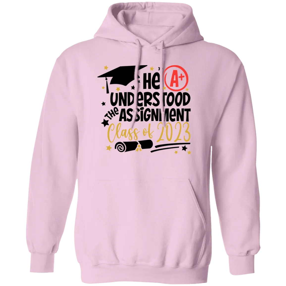 He Understood The Assignment Pullover Hoodie