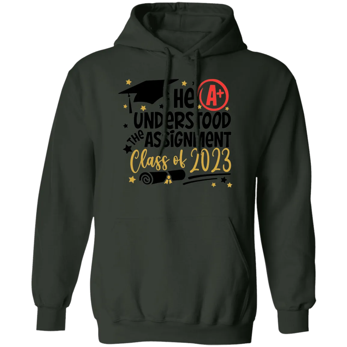 He Understood The Assignment Pullover Hoodie