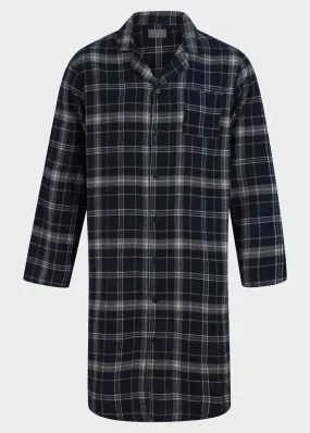 John Brushed Cotton VELCRO® Brand Fastening Nightshirt