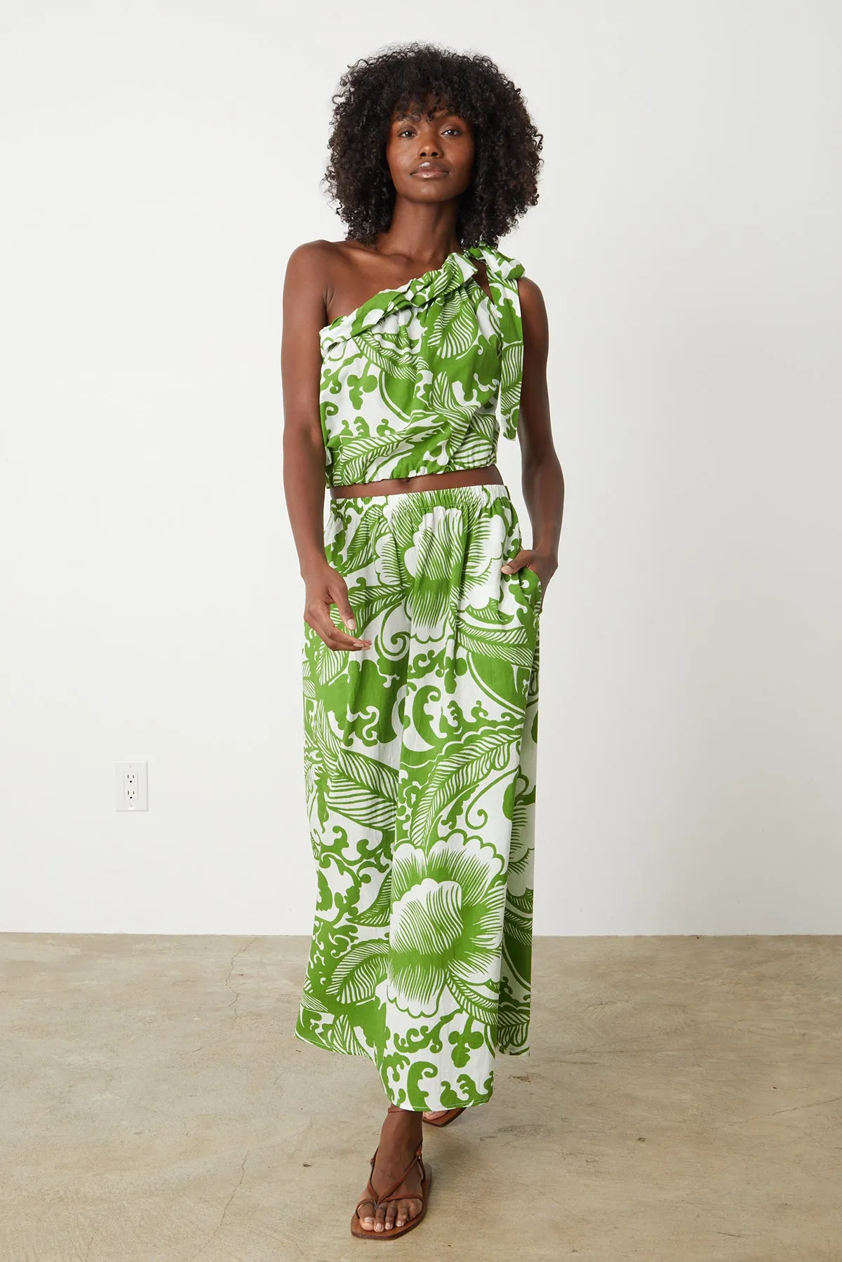 JULIANA PRINTED MAXI SKIRT