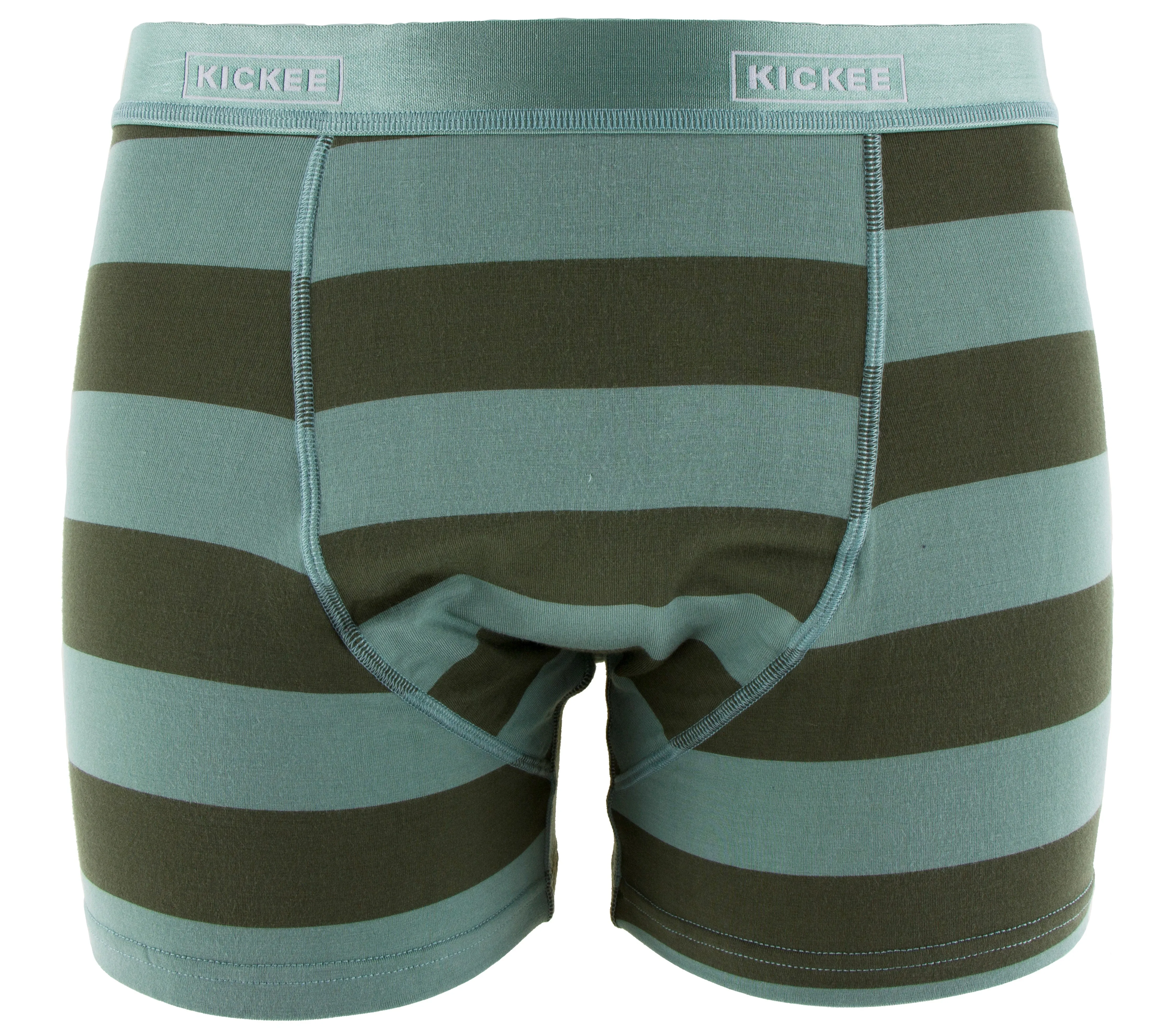 KicKee Pants Paleontology Fauna Stripe Men's Boxer Brief