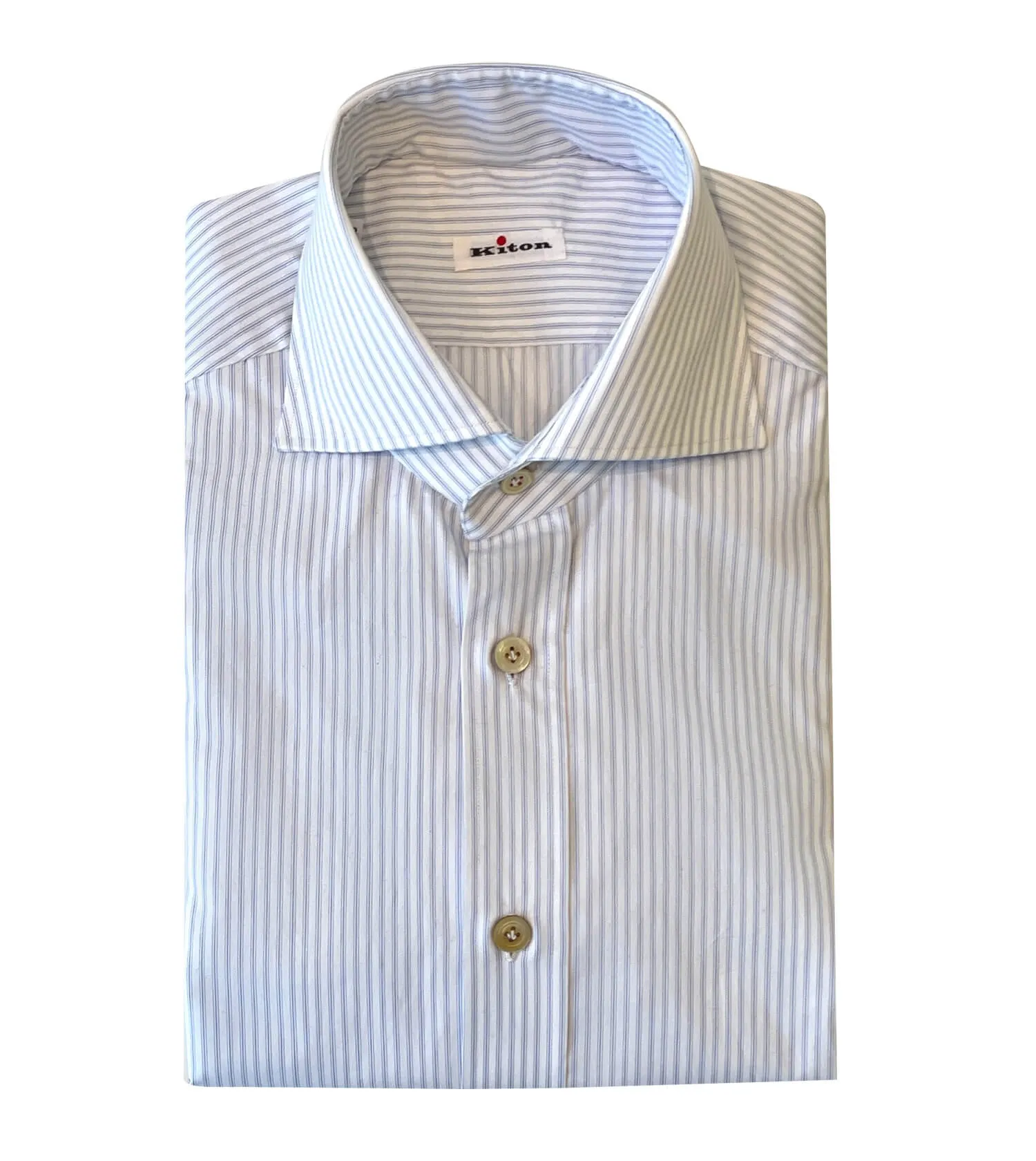 KITON Narrow Stripe Dress Shirt