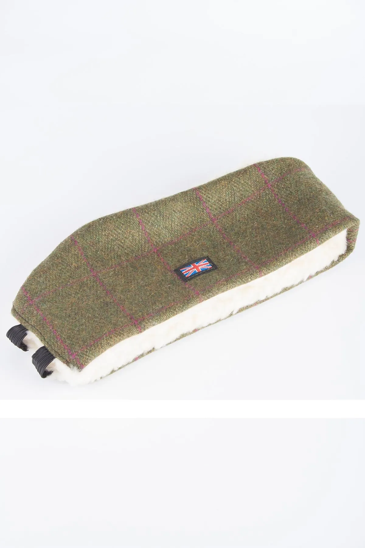 Ladies Sherpa Lined Tweed Headband