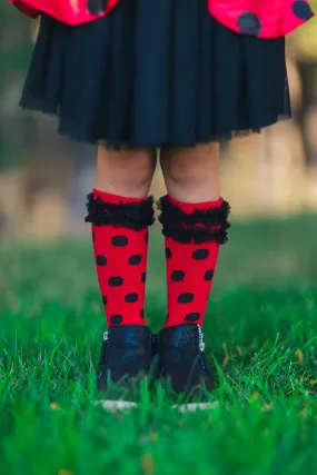 Ladybug Legwarmers