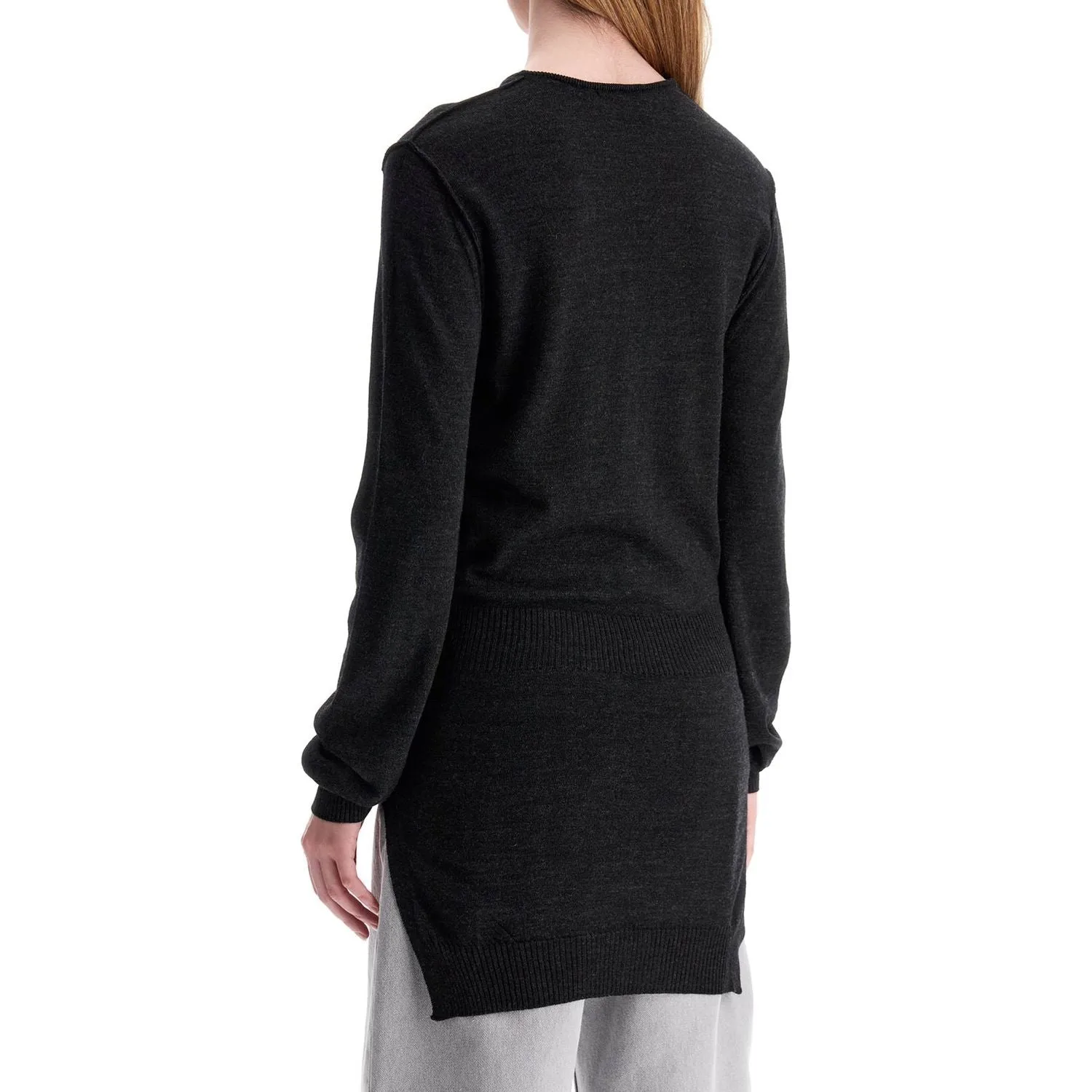 Lemaire knit sweater with tieable