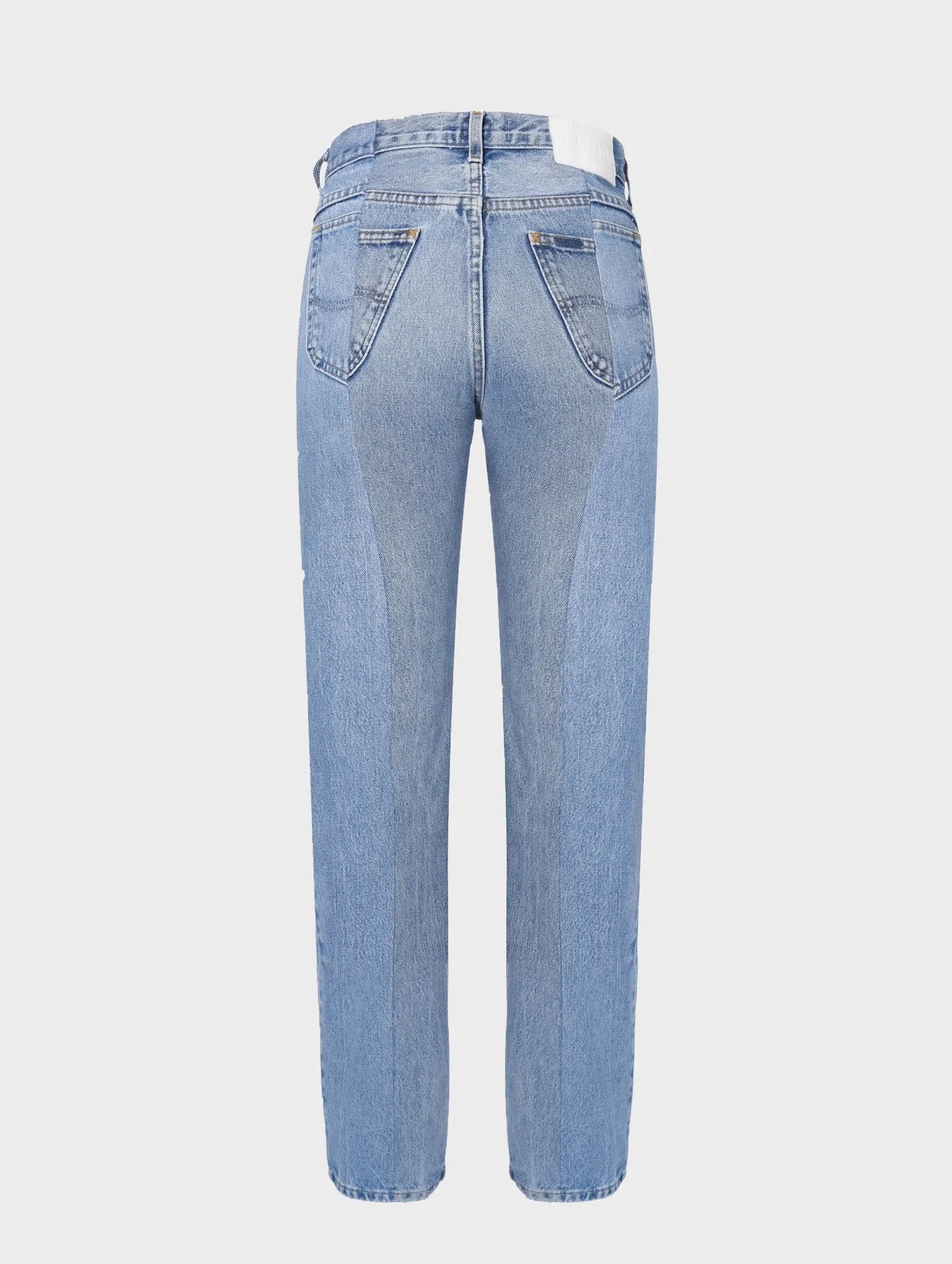 Light Blue Stovepipe Jeans