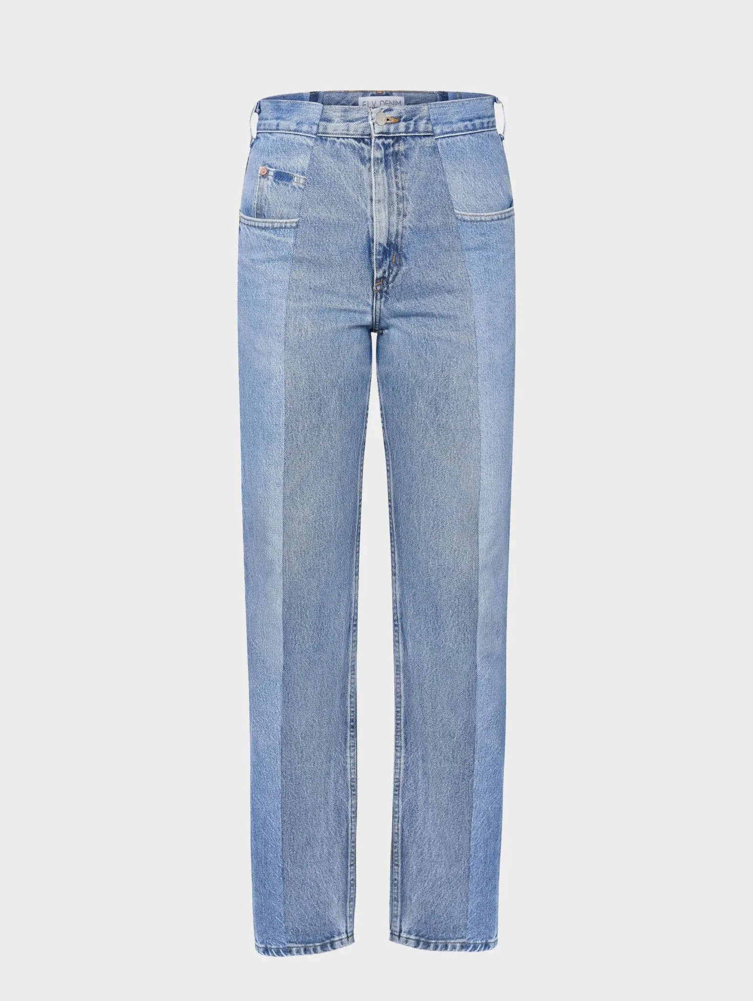 Light Blue Stovepipe Jeans