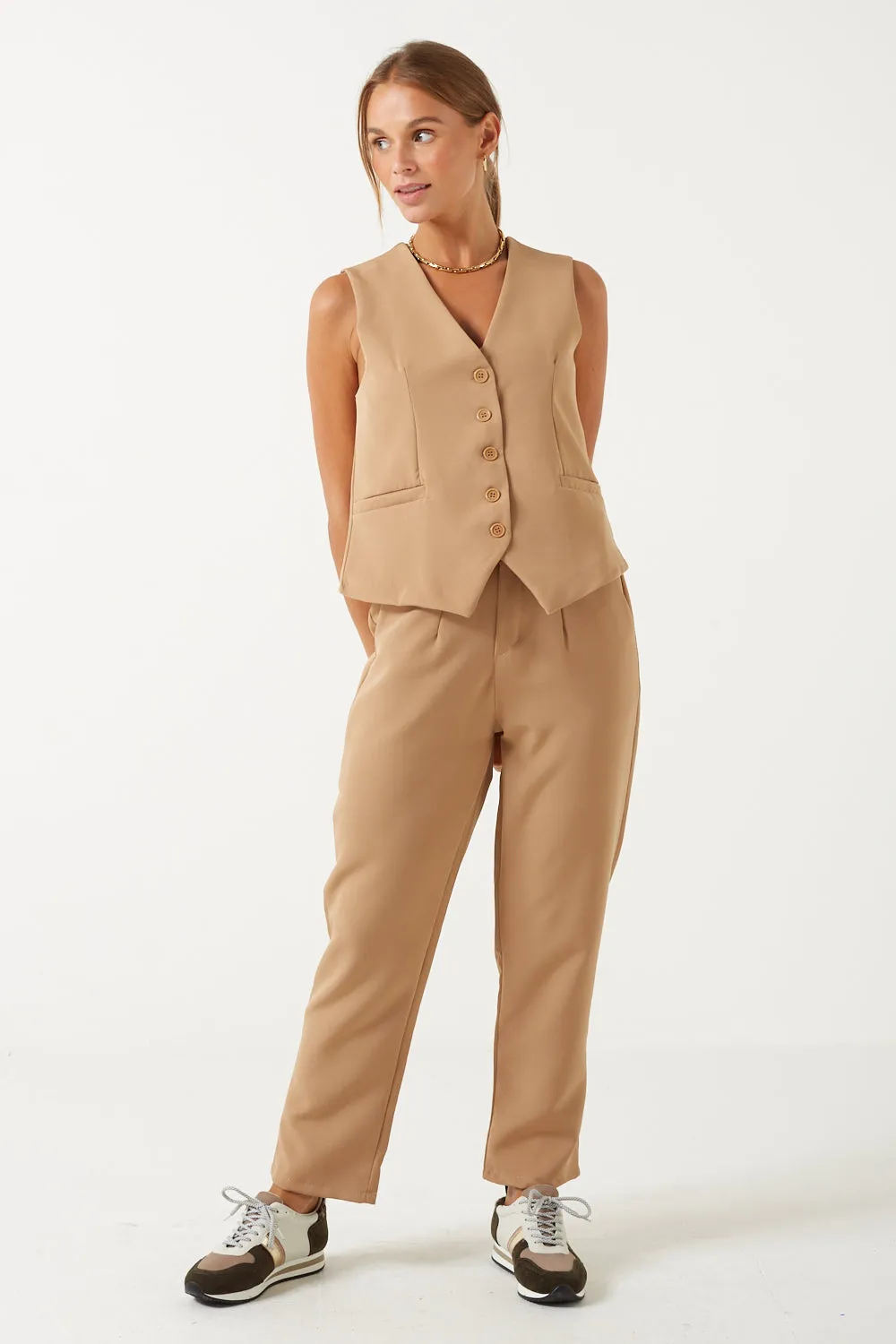 Marc Angelo Waist Coat Suit