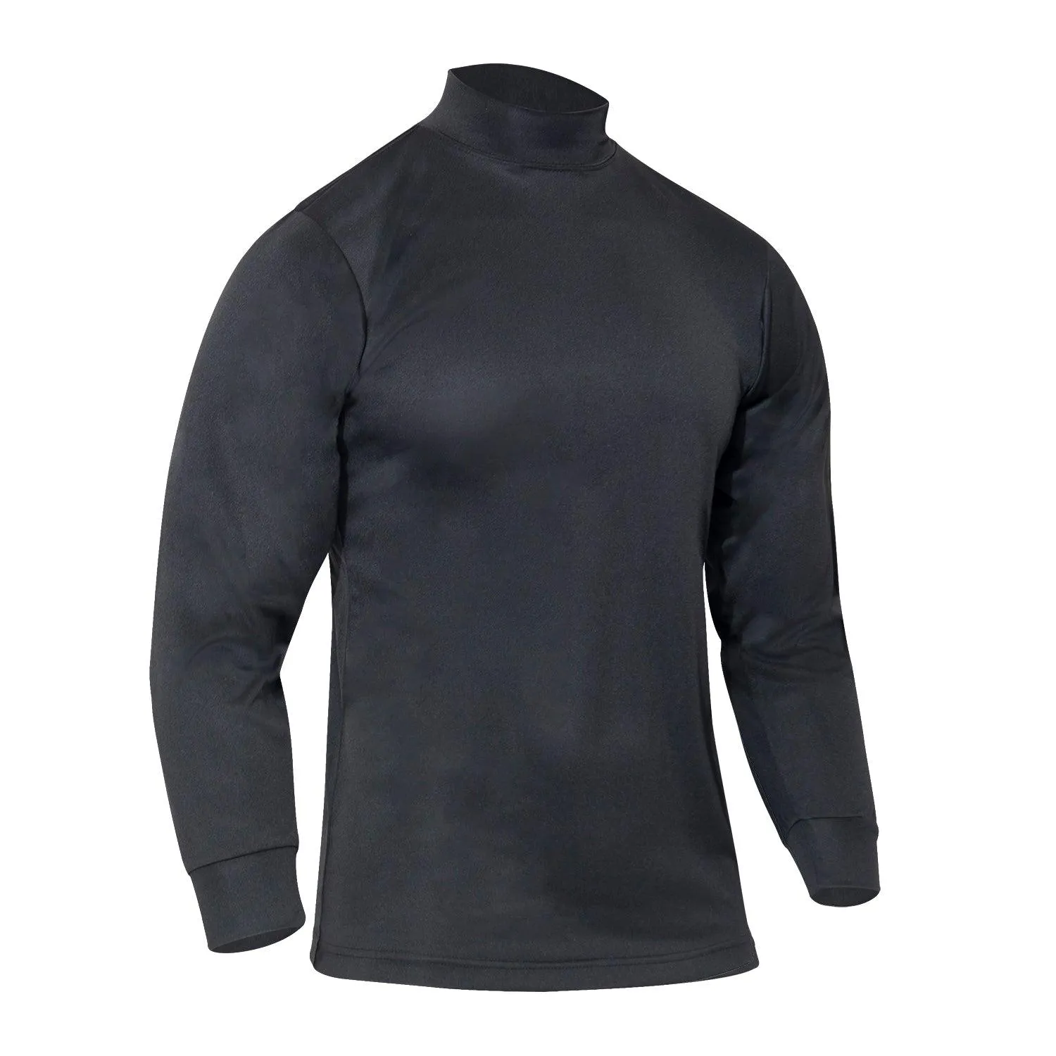 Moisture Wicking Mock Turtleneck - Black by Rothco