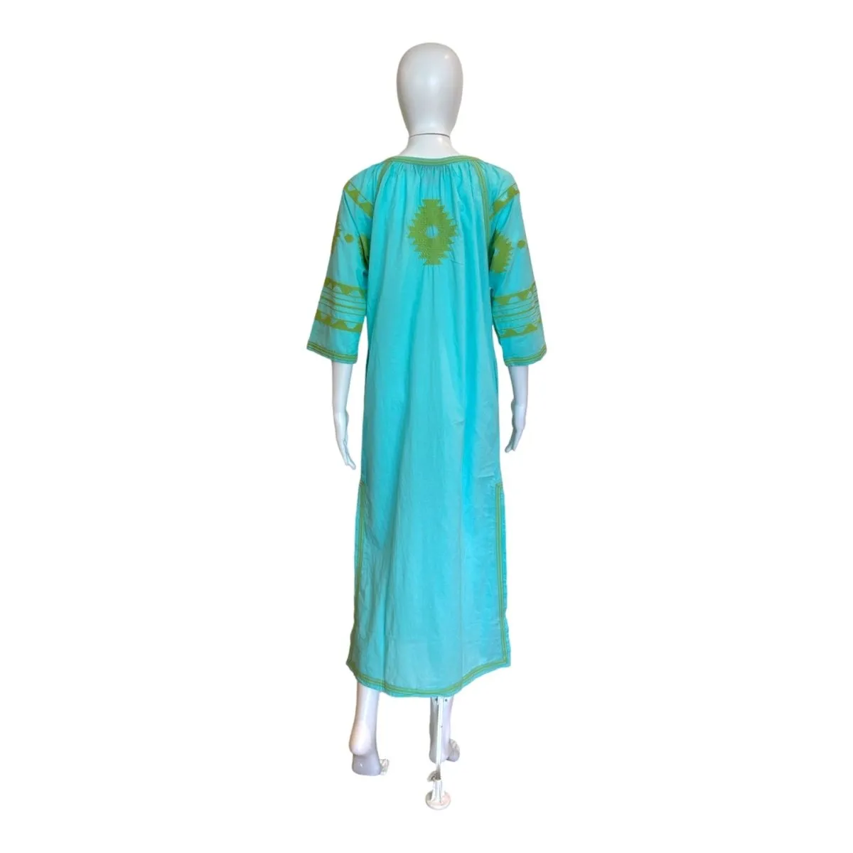 Montezuma Dress | Aqua