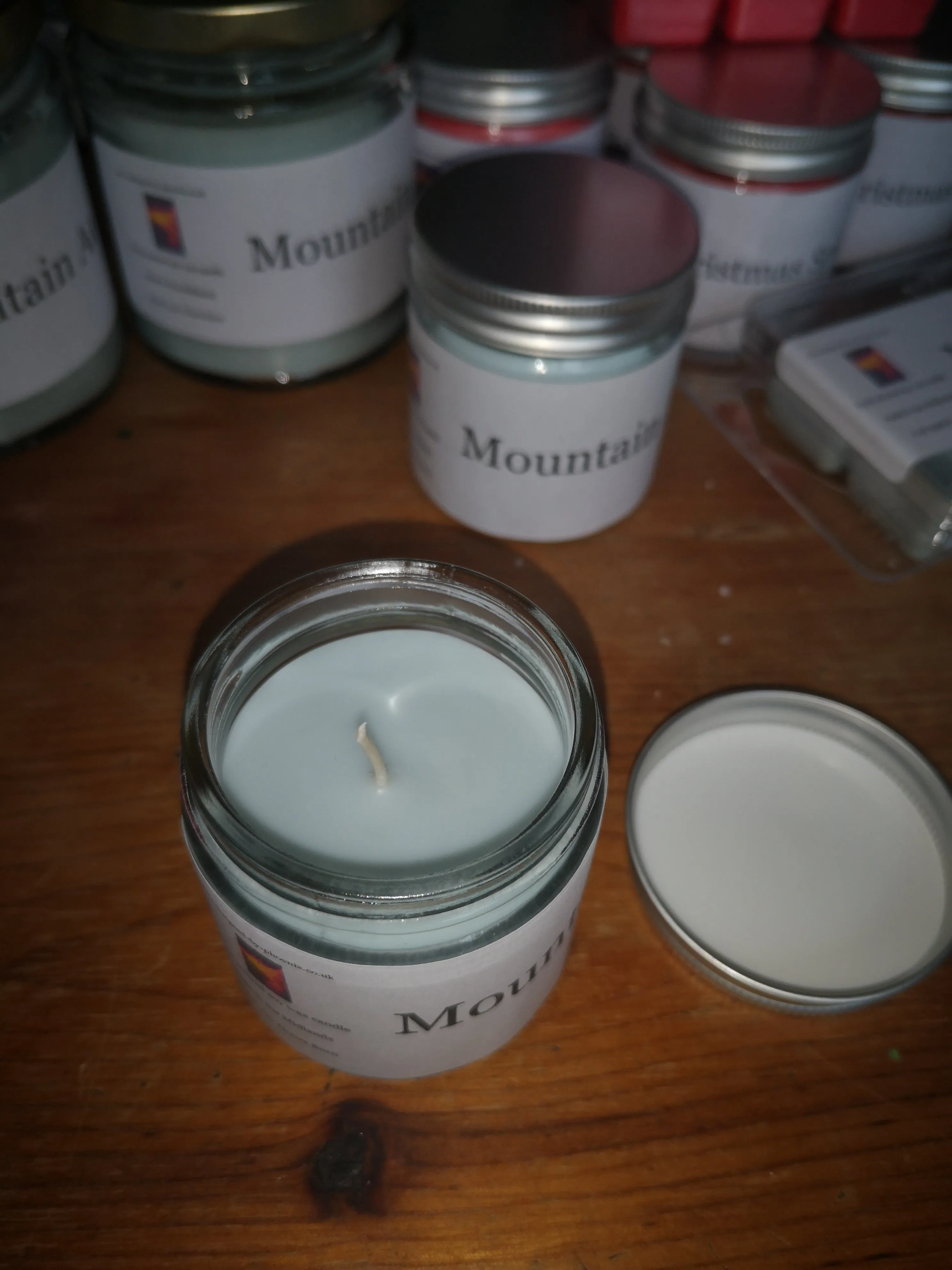 Mountain Air, wax melts and candles, Made in the Midlands