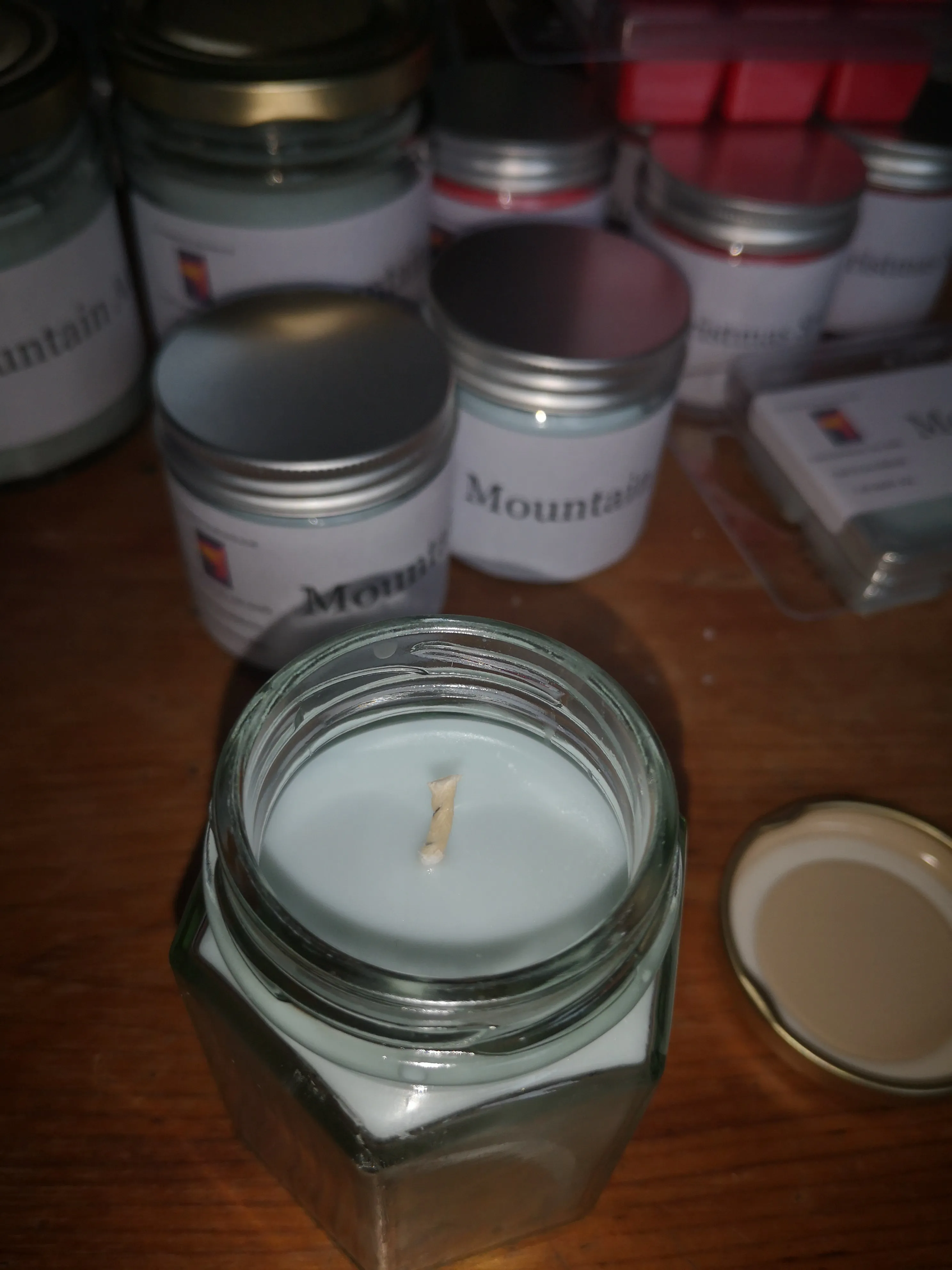 Mountain Air, wax melts and candles, Made in the Midlands