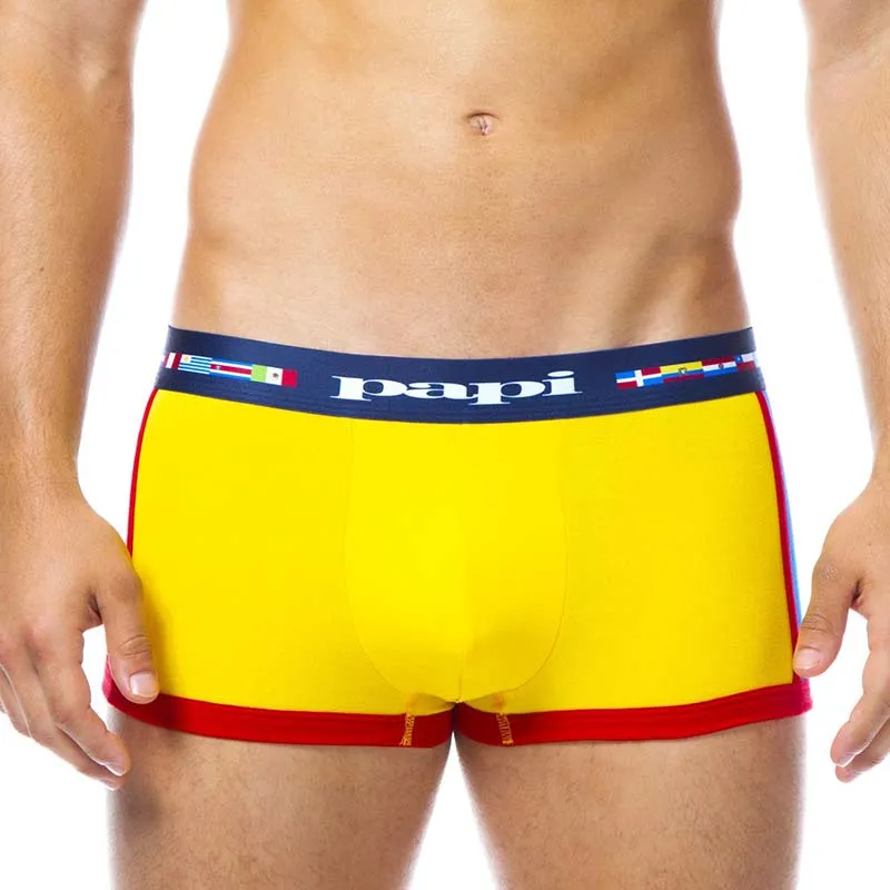 Papi Viva Heritage Brazilian Trunk Underwear Sicilian Yellow 980510-721 Size S