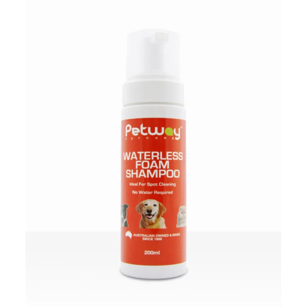 Petway Petcare Waterless Foam Dog Shampoo 200ml