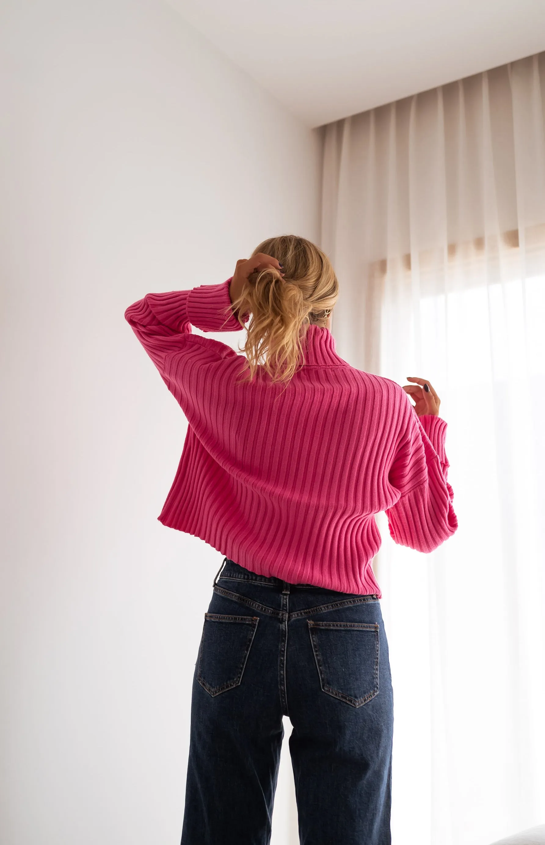 Pink Georgia Sweater