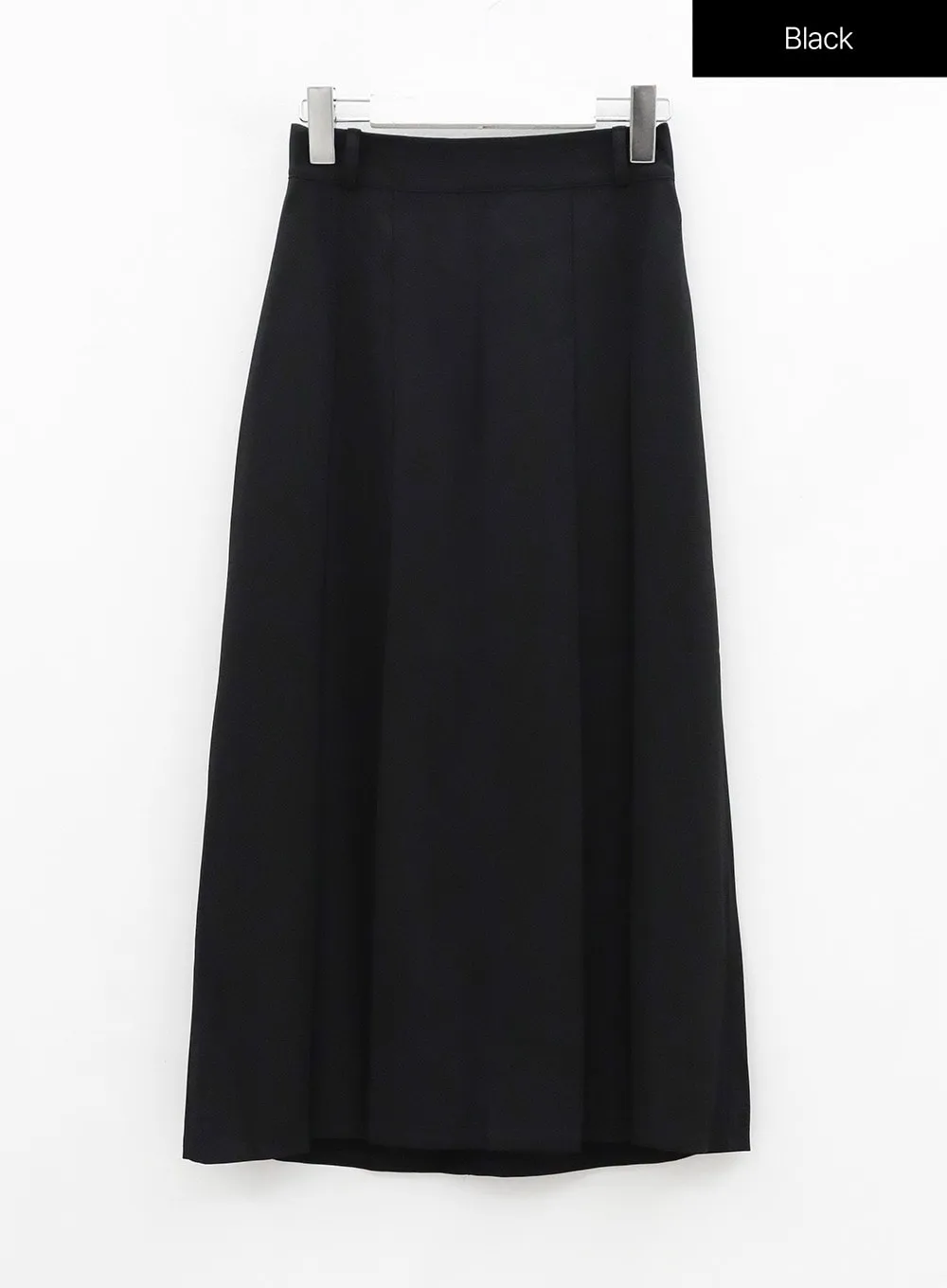 Pintuck Pleated Maxi Skirt OG31