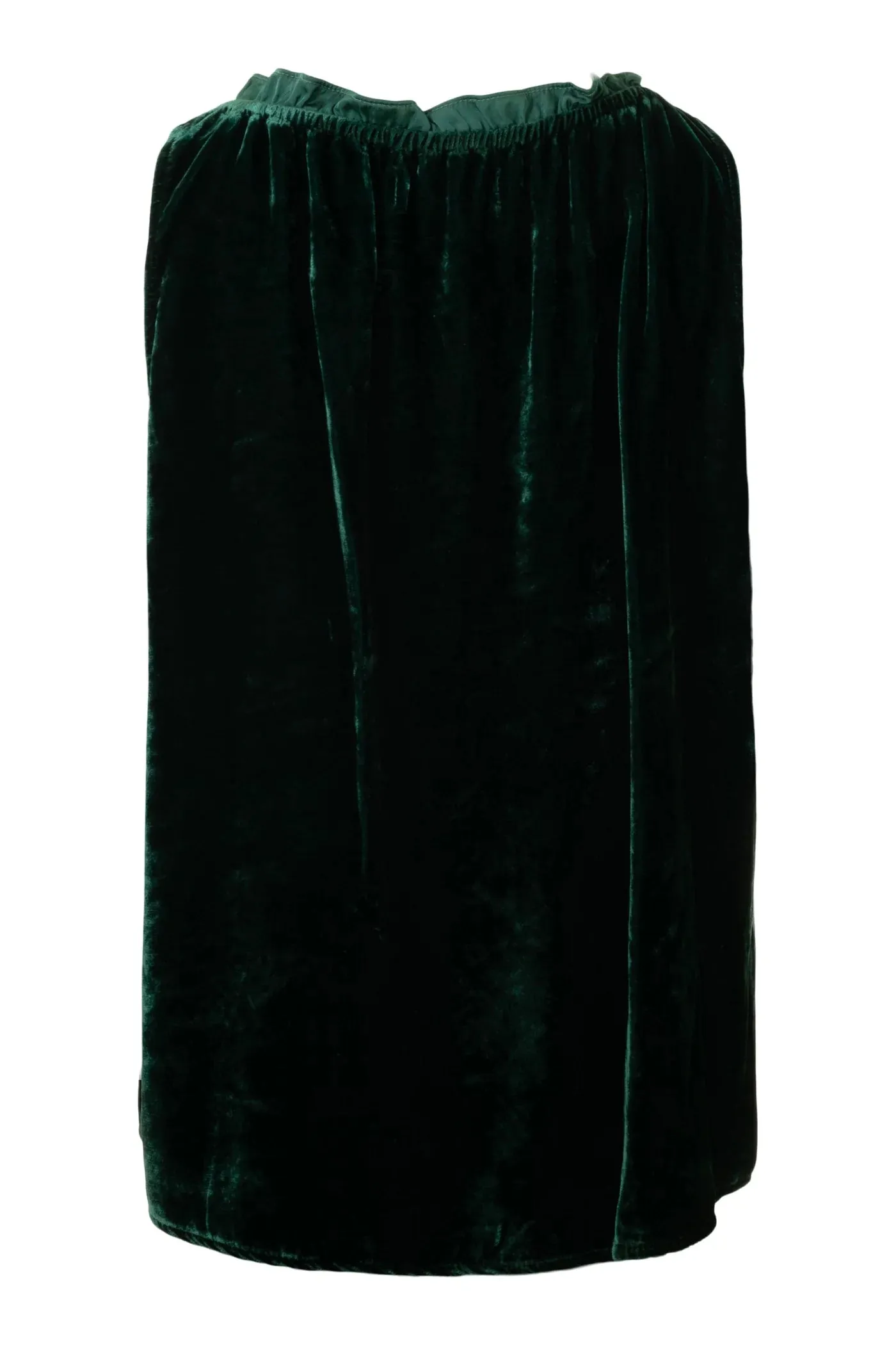 PRIMA Velvet Sleeveless Blouse in Cavern