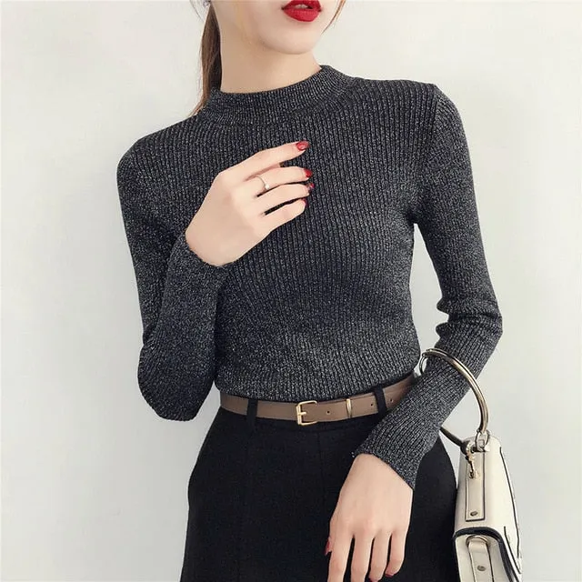 Pure Intentions Turtleneck Sweater