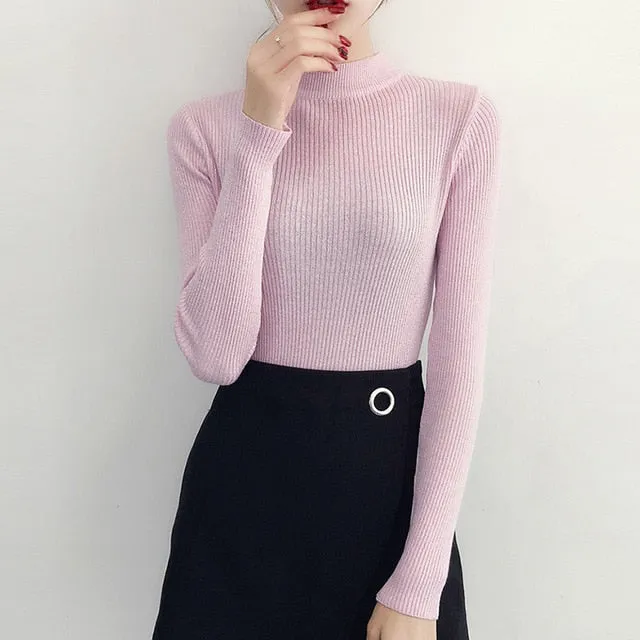 Pure Intentions Turtleneck Sweater