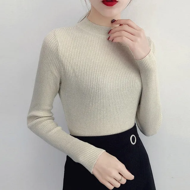 Pure Intentions Turtleneck Sweater