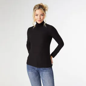 Reign Long Sleeve Turtleneck | Black