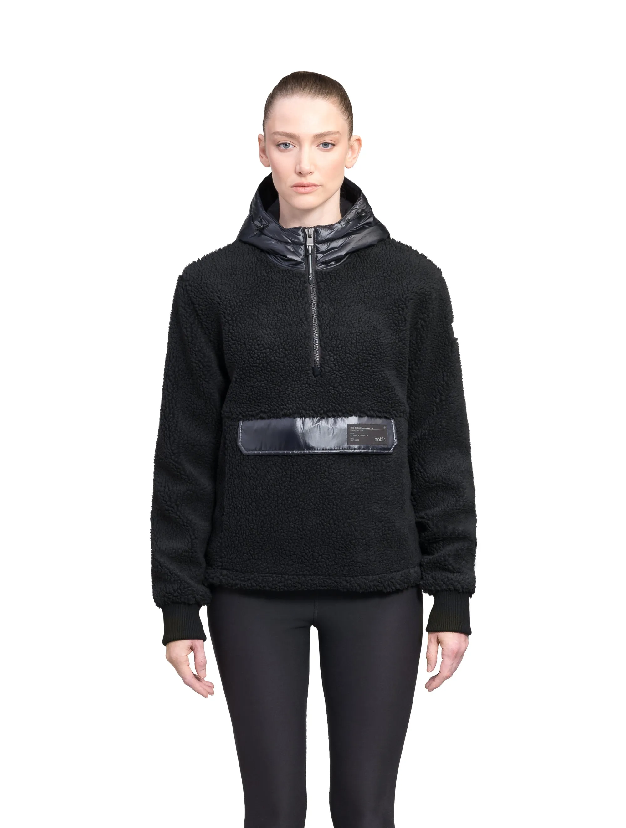 Roche Women's Hybrid Berber Pullover Hoodie