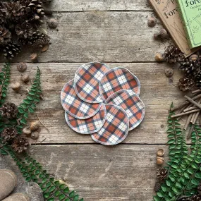 Rustic Plaid Breast Pads