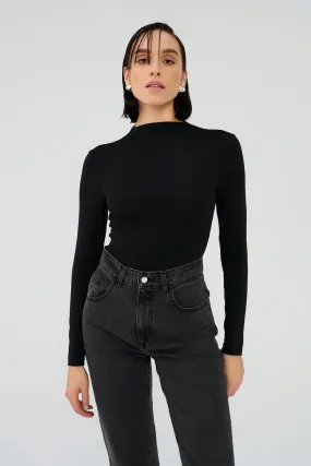 Saint Body Mini Turtleneck Body Black