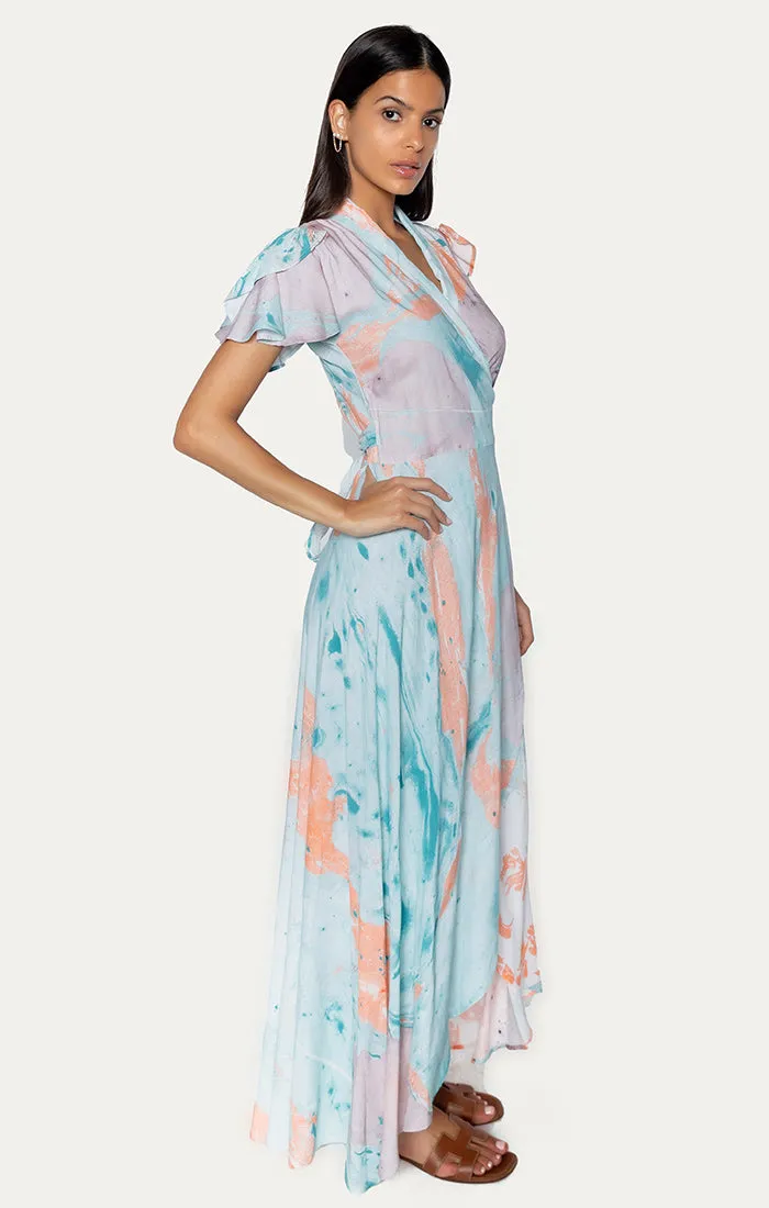 Seaglass Wrap Dress