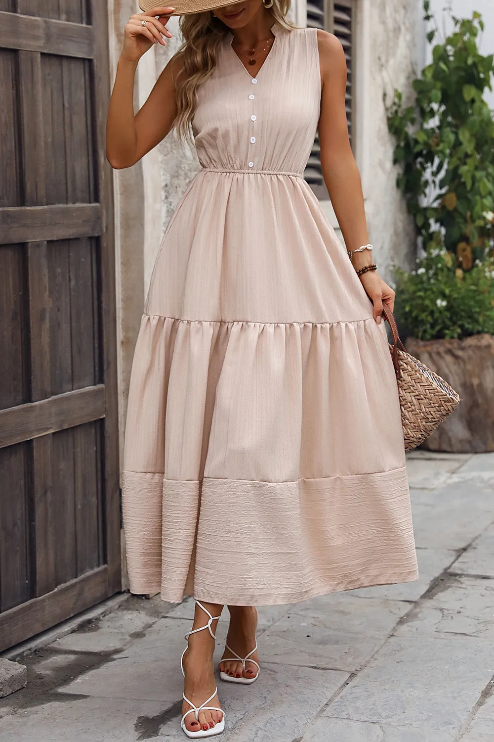 Taupe Maxi Dress