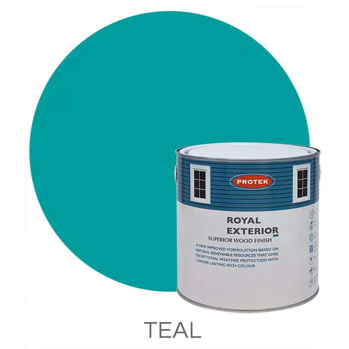 Teal Royal Exterior Wood Finish