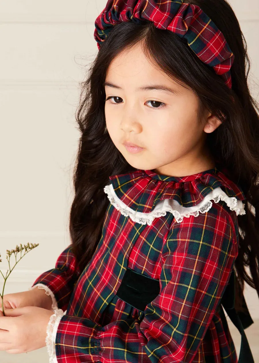 The Belgravia Tartan Dress Baby Girl Look