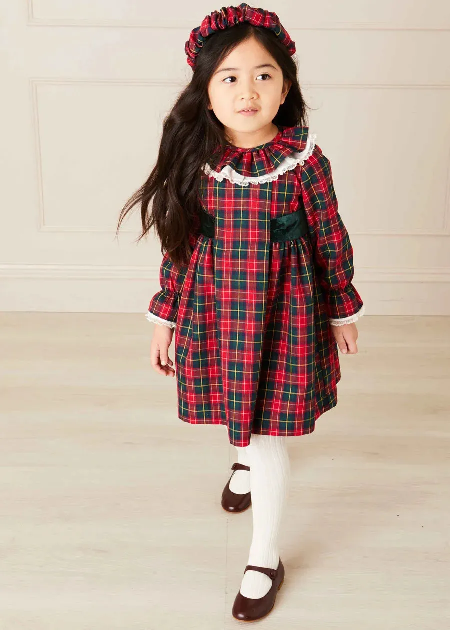 The Belgravia Tartan Dress Baby Girl Look