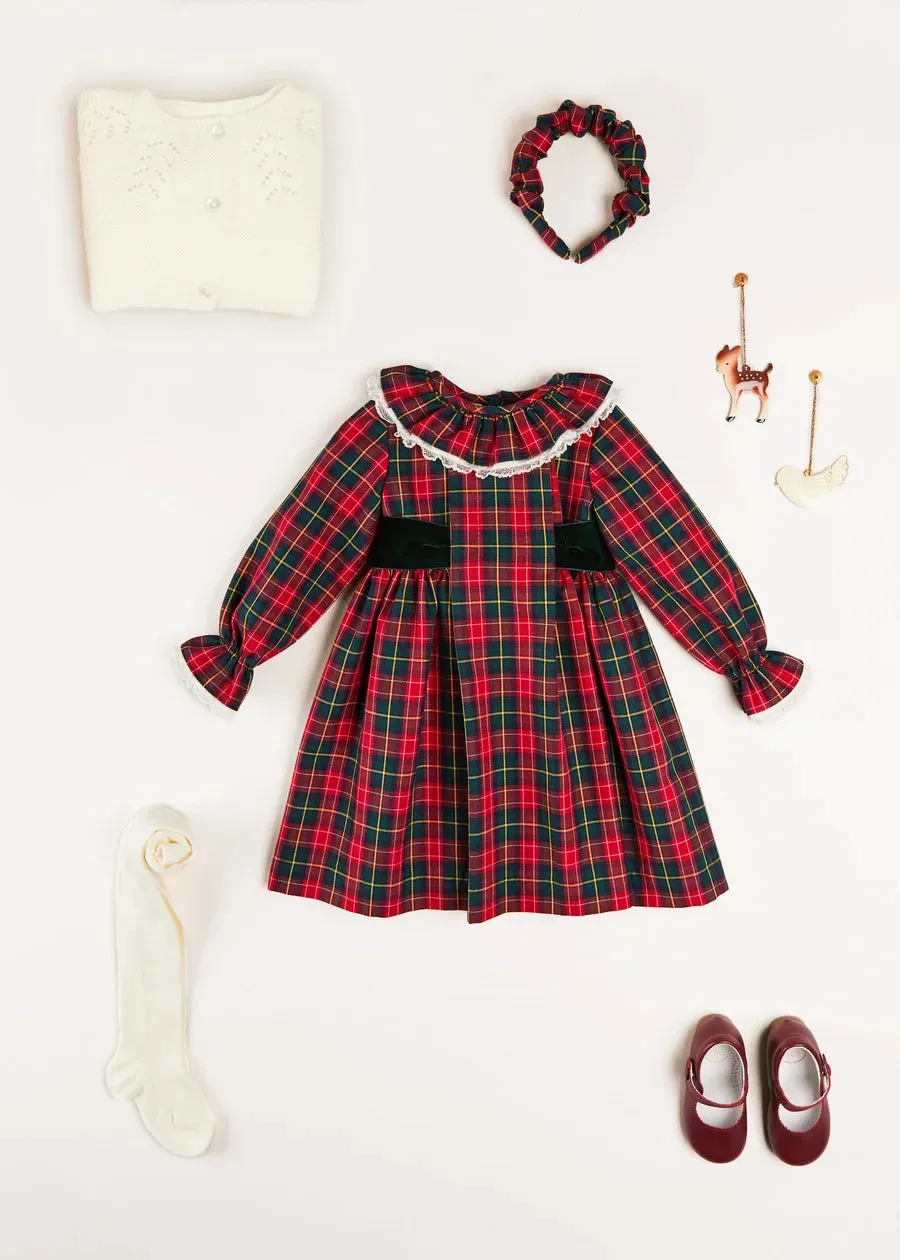 The Belgravia Tartan Dress Baby Girl Look