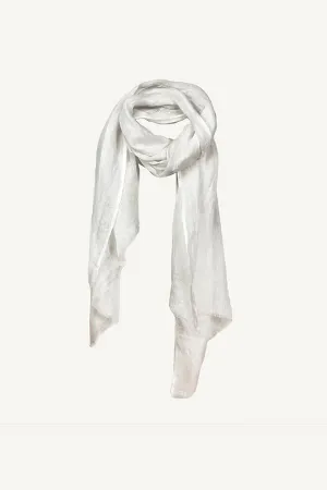 The Linen Scarf | White