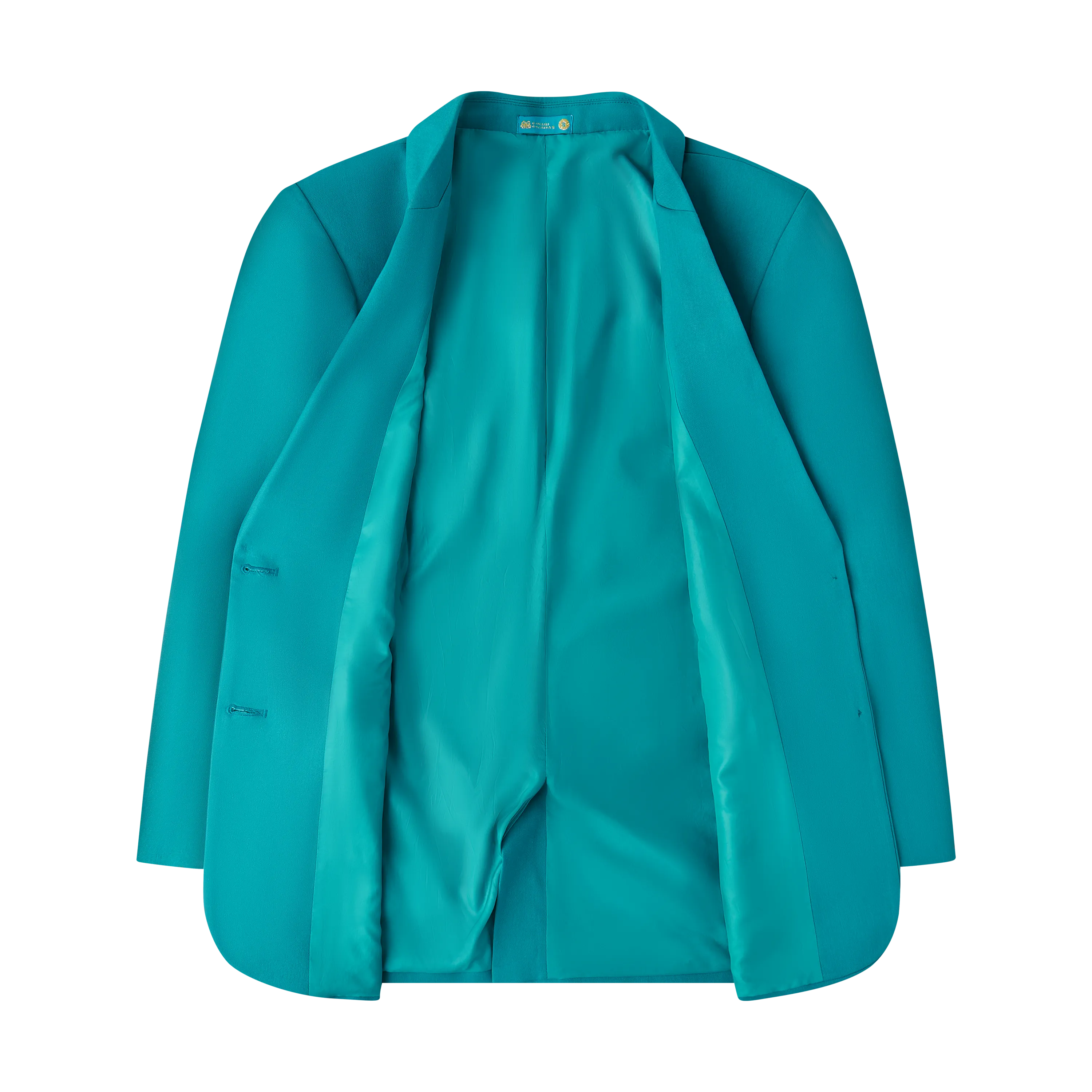 THE MEN'S OVERSIZED DIPLOMAT BLAZER-AQUA