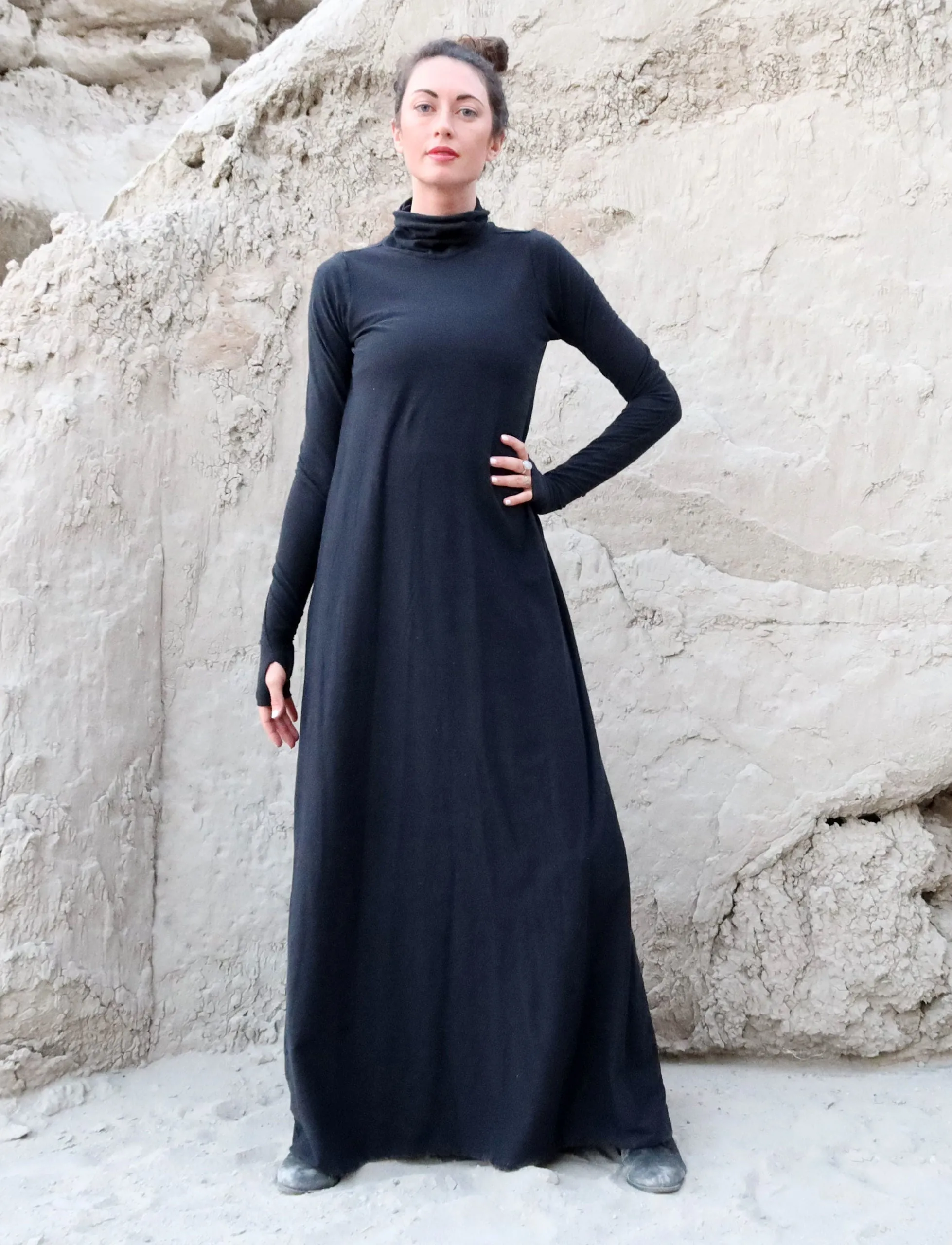 Turtleneck Ojai Long Dress