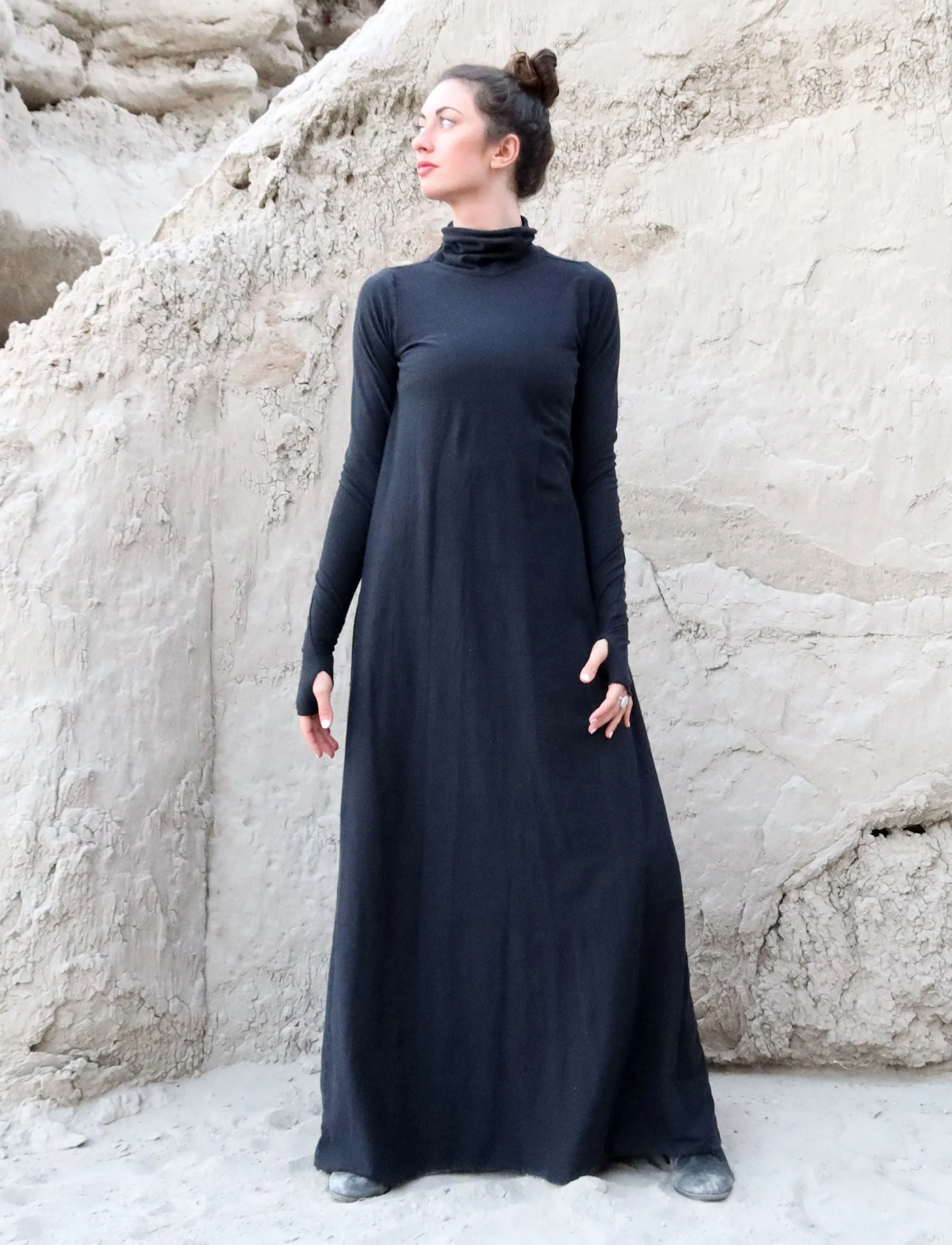 Turtleneck Ojai Long Dress