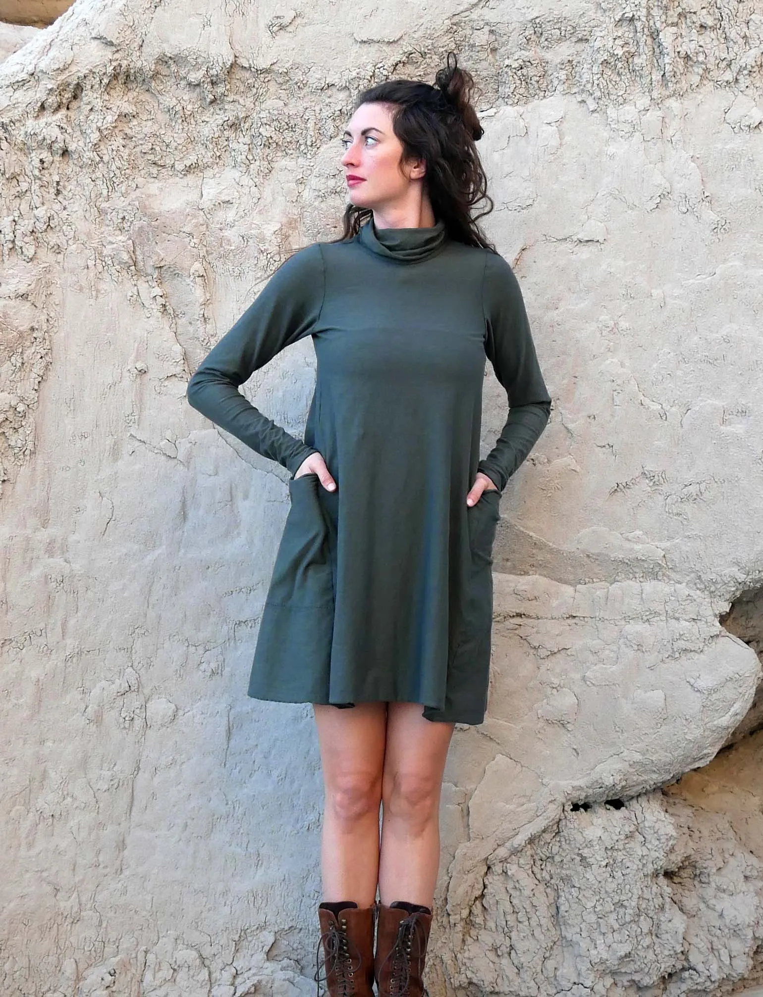 Turtleneck Perfect Pockets Wanderer Tunic