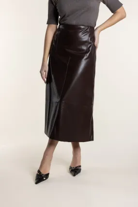 Two T's - Vegan Leather Skirt Coco