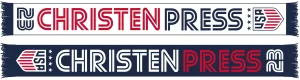 USWNT SCARF - Christen Press