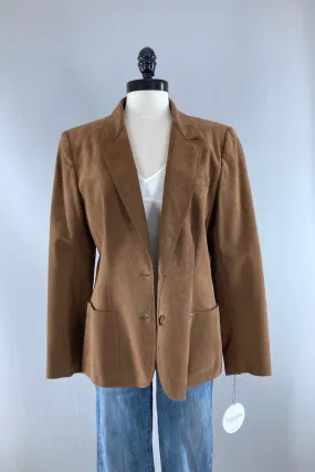 Vintage Neiman Marcus Ultrasuede Blazer