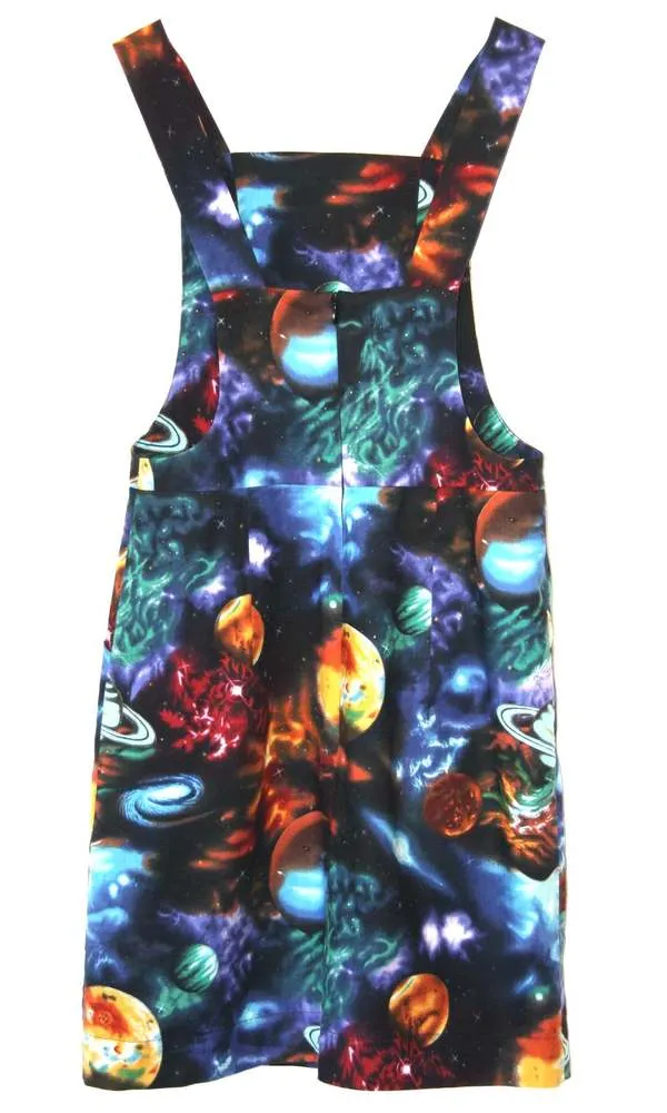 Vintage Victoire Birds of North America Leiothrix Dress (Intergalactic)