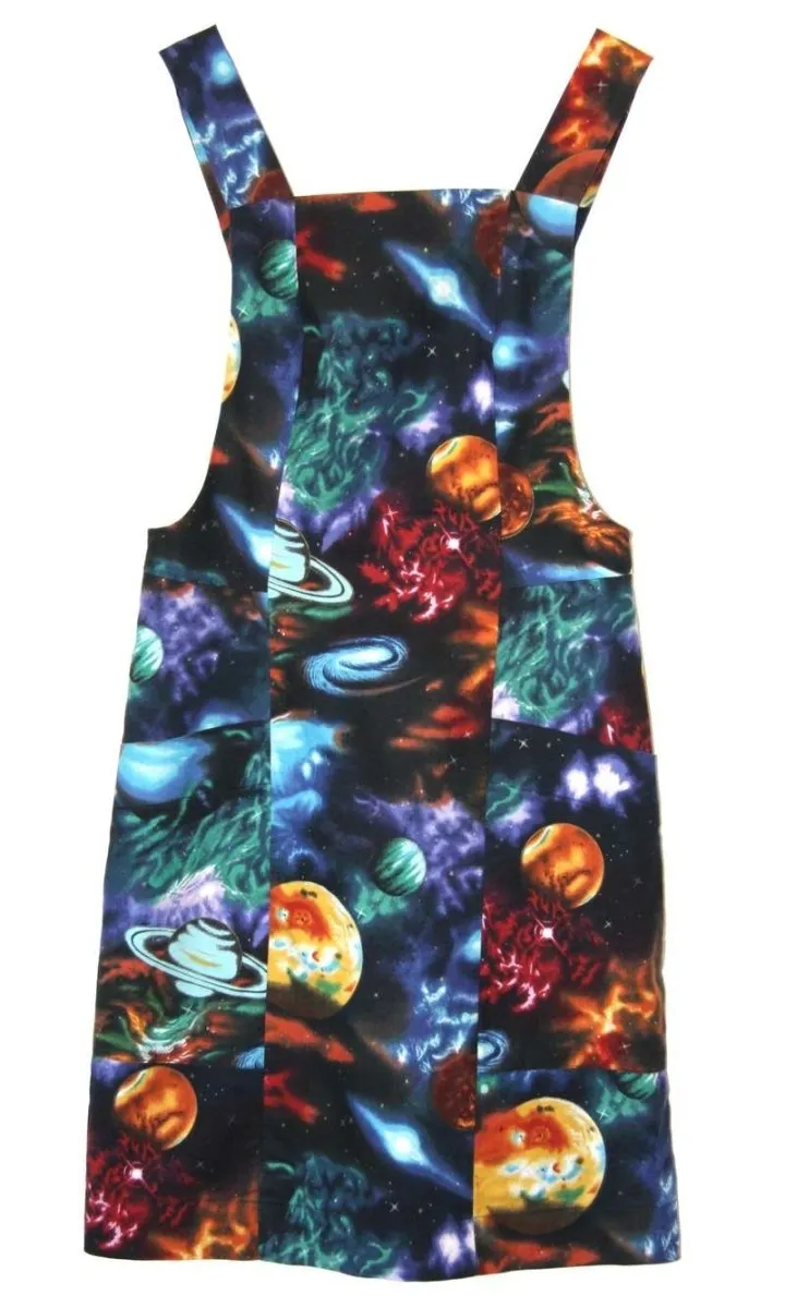 Vintage Victoire Birds of North America Leiothrix Dress (Intergalactic)