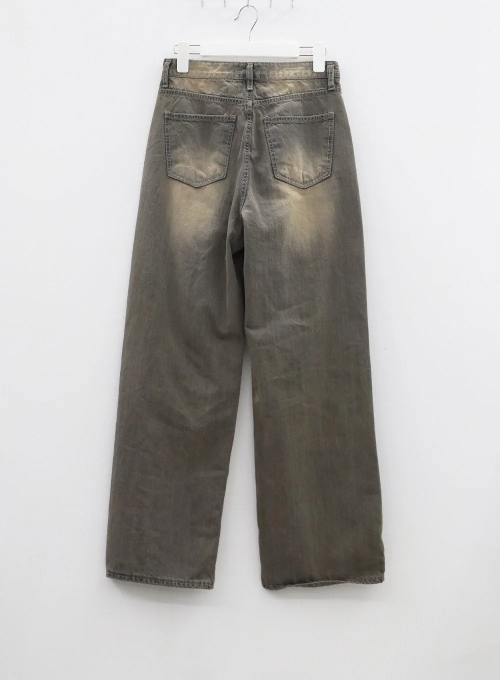 Vintage Wash Baggy Jeans CF307